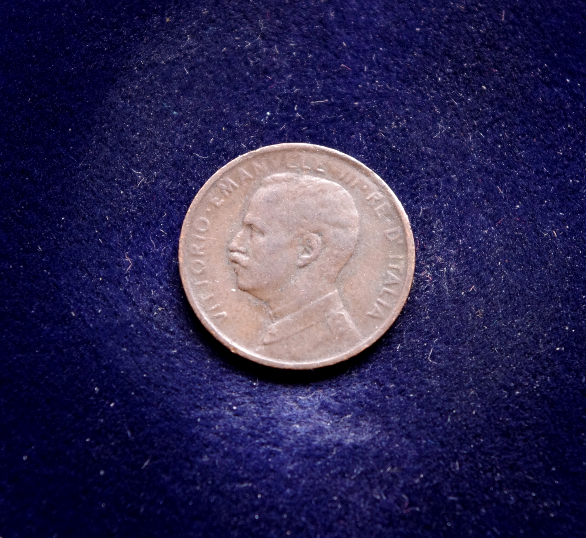 Italija, 1 čentezimas 1914m E