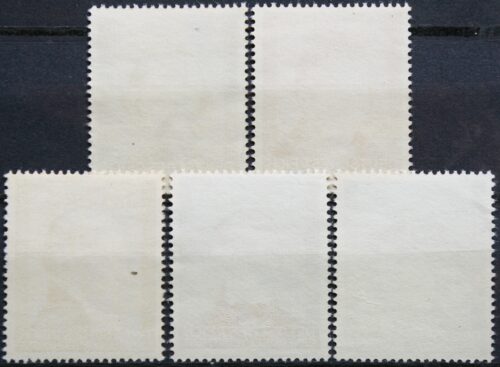 Vokietijos Reichas, Lenkijos okupacija, pilna serija, MiNr 96-100 Used(O)