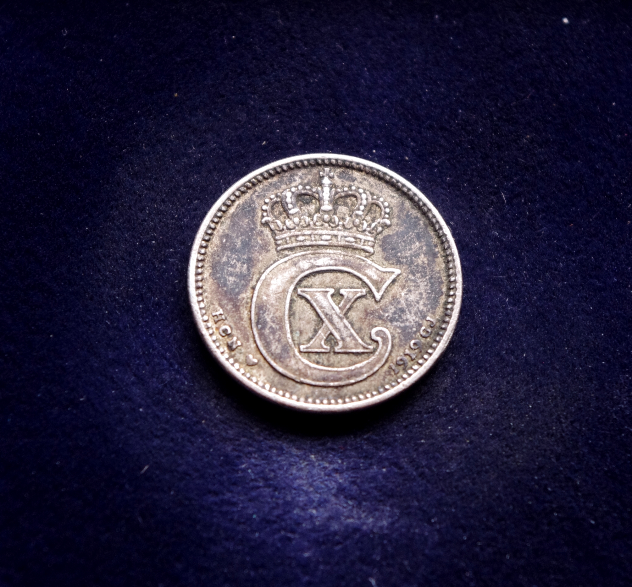 Danija, SIDABRINĖS 25 erės 1919m E