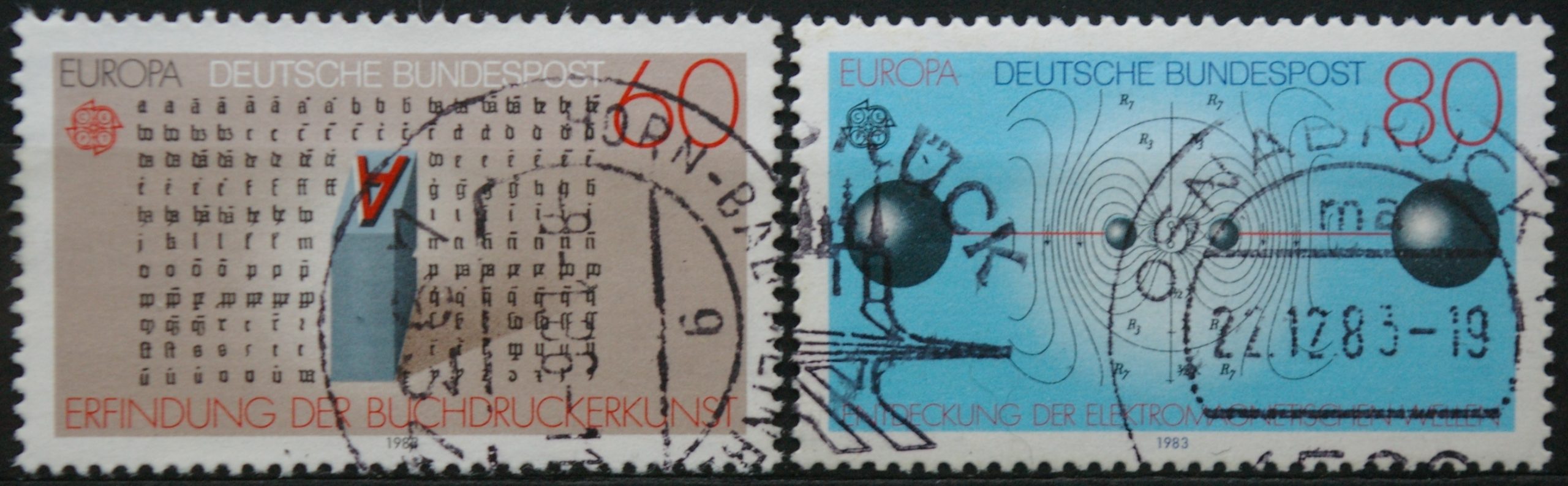 Vokietija, pilna serija MiNr 1175-1176 Used(O)