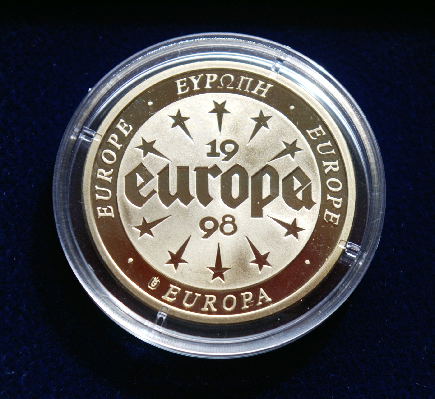 Vokietija, Europos medalis, 1998 m. PROOF Vokietija, Europos medalis, 1998 m. PROOF