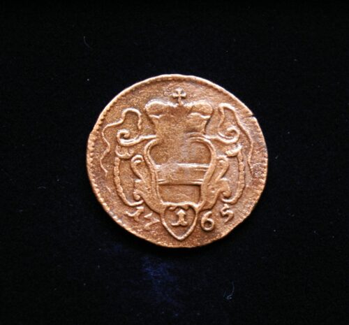 Austrija, 1 pfenigas 1765m