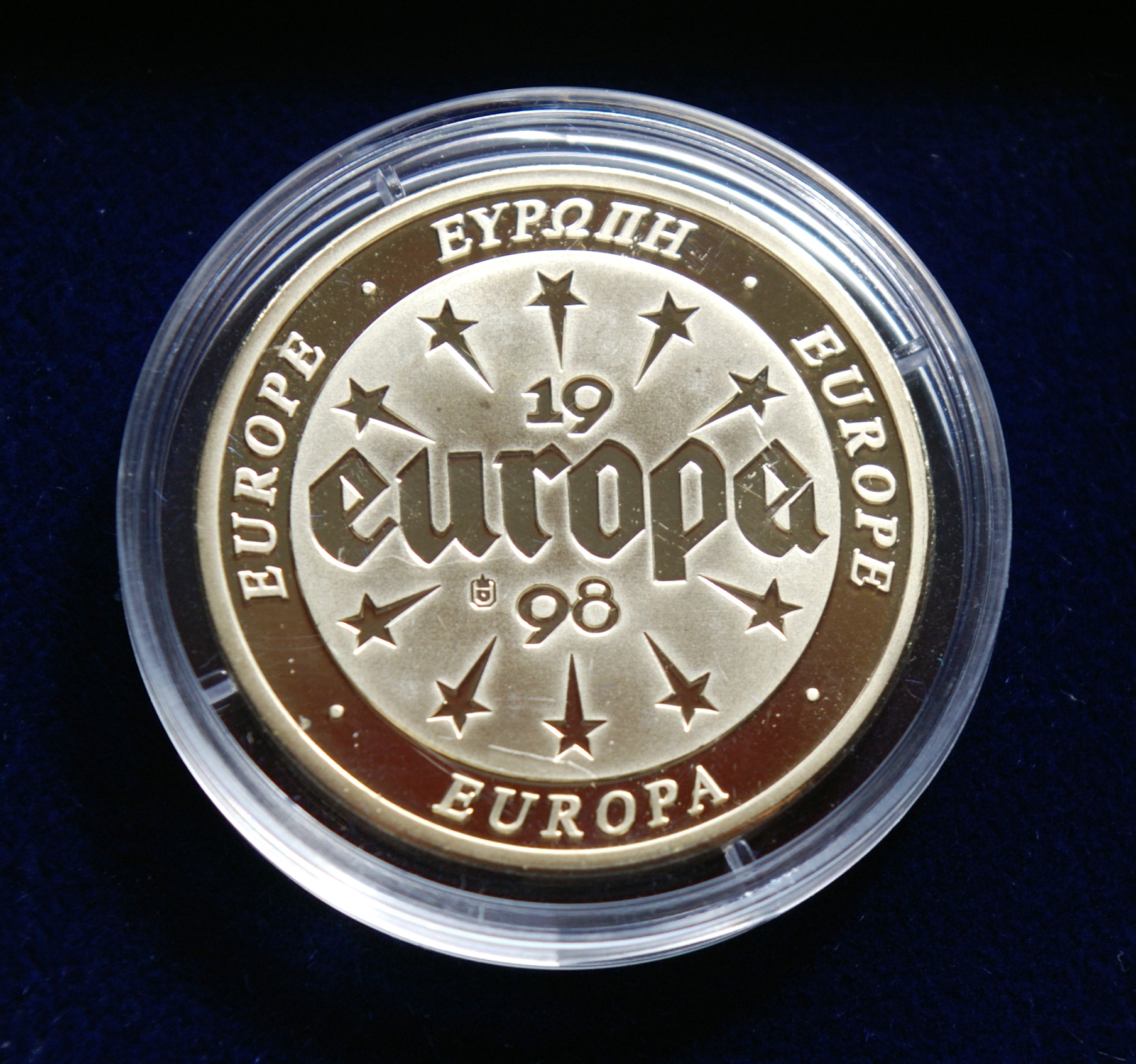 Vokietija, Europos medalis, 1998 m. PROOF
