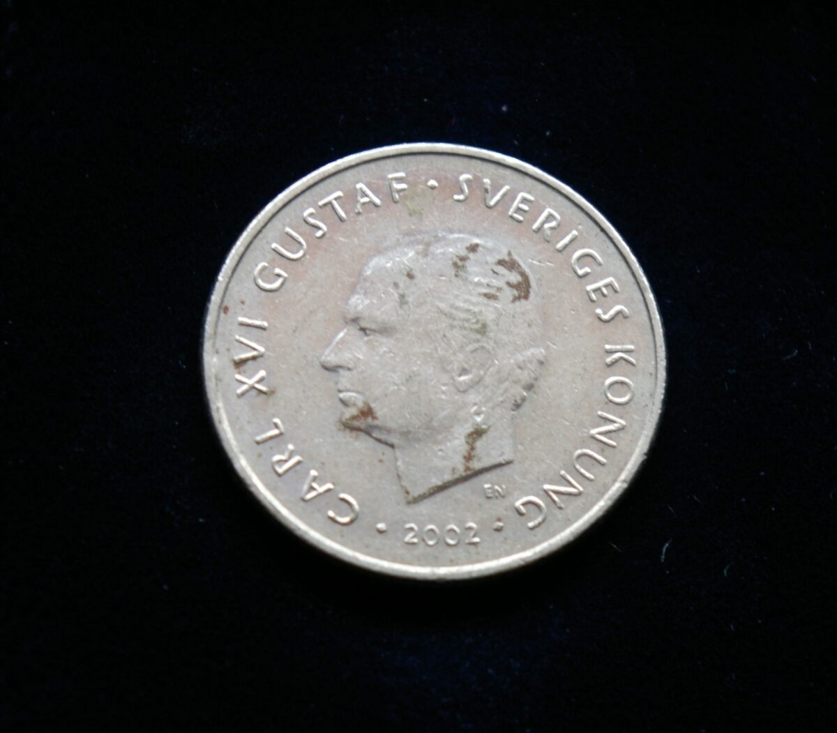 Švedija, 1 krona 2002m