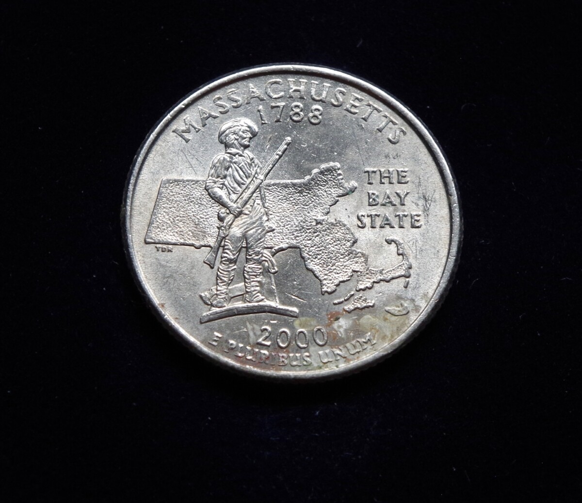 JAV, 25 centai 2000m-P