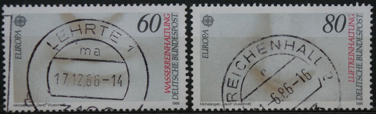 Vokietija, pilna serija MiNr 1278-1279 Used(O)