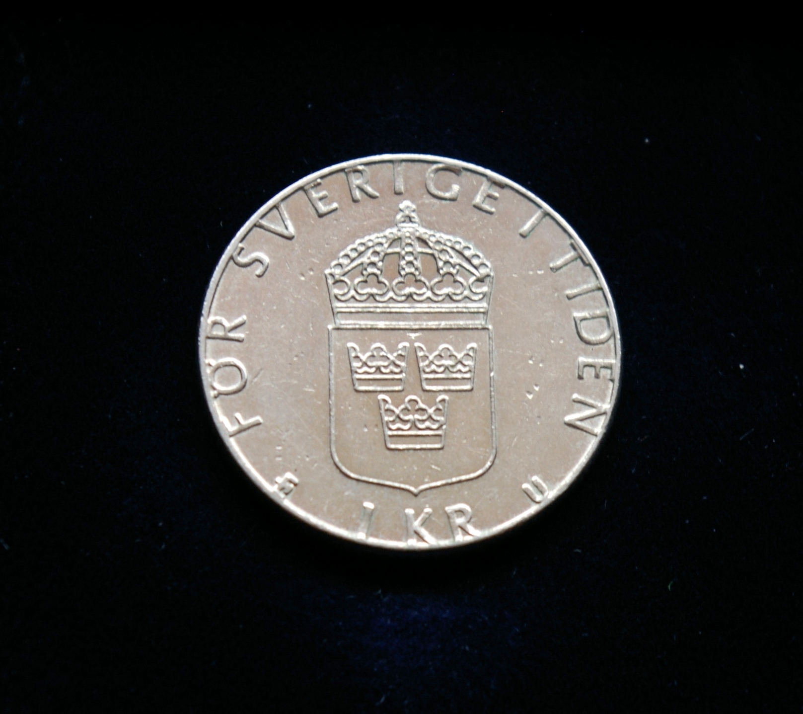 Švedija, 1 krona 1981m
