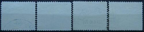 Vokietijos Reichas, pilna serija MiNr 739-742 Used (O)