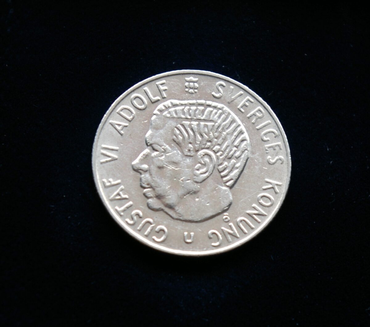 Švedija, 1 krona 1972m