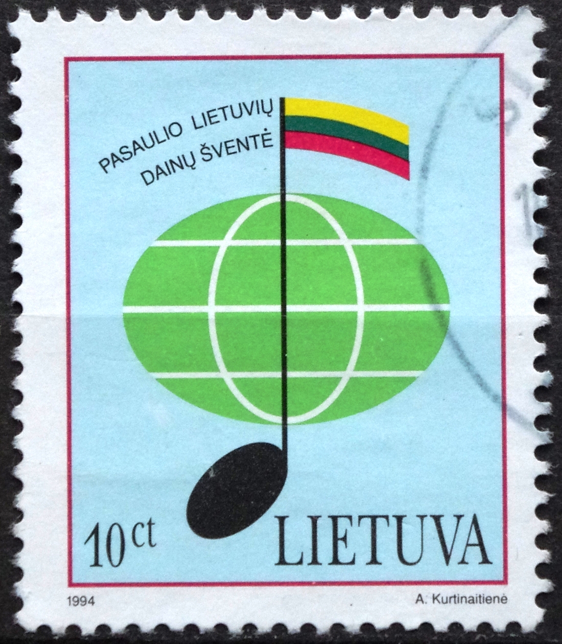 Lietuva MiNr 560 Used(O) V
