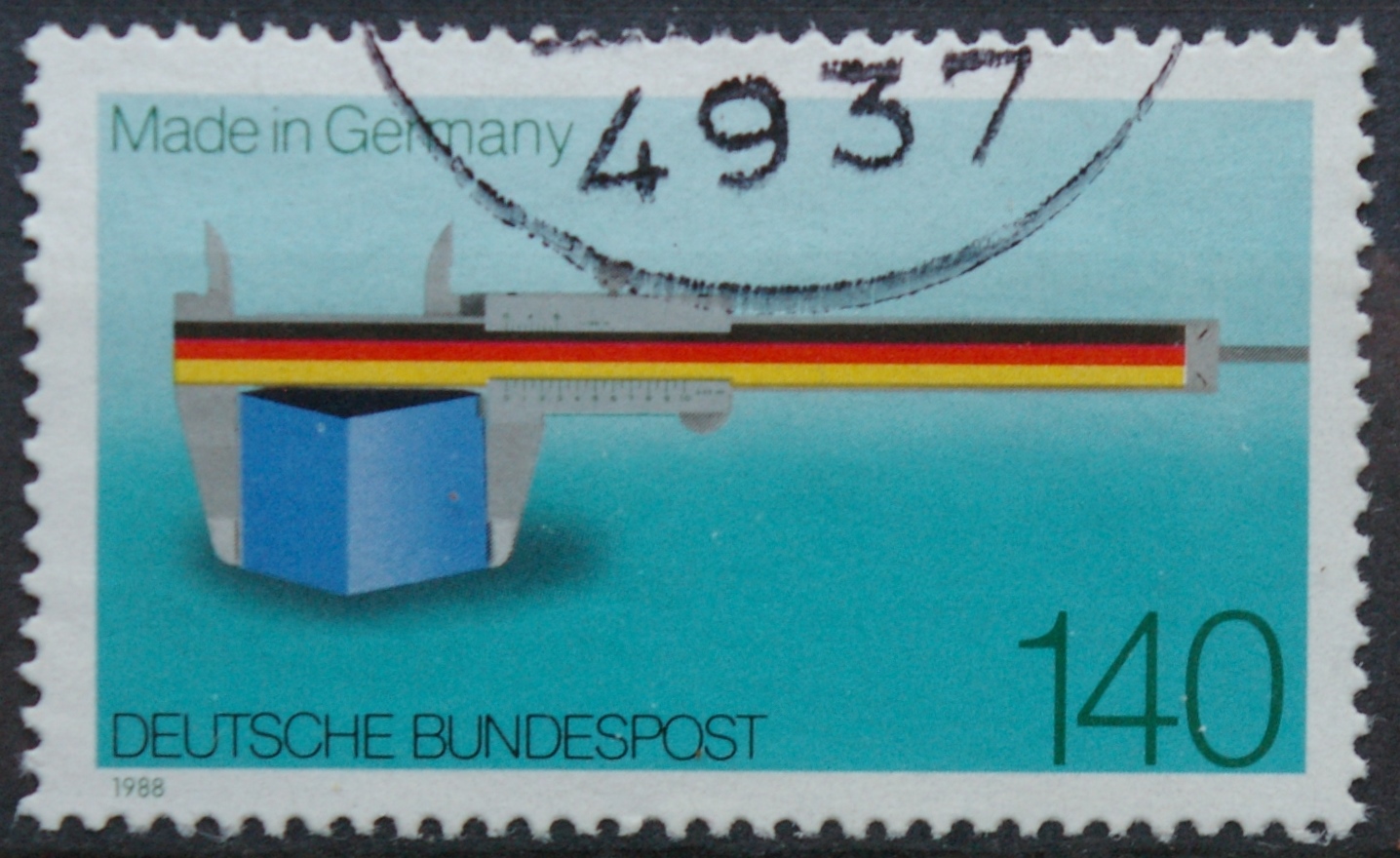 Vokietija MiNr 1378 Used(O)