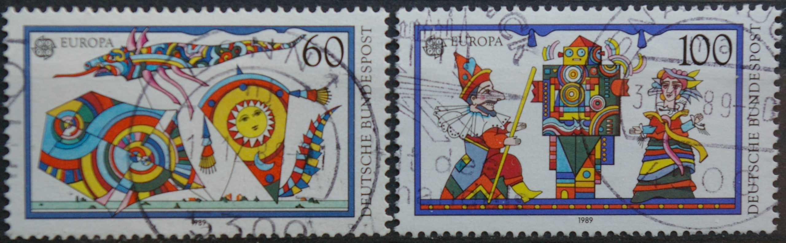 Vokietija, pilna serija MiNr 1417-1418 Used(O)