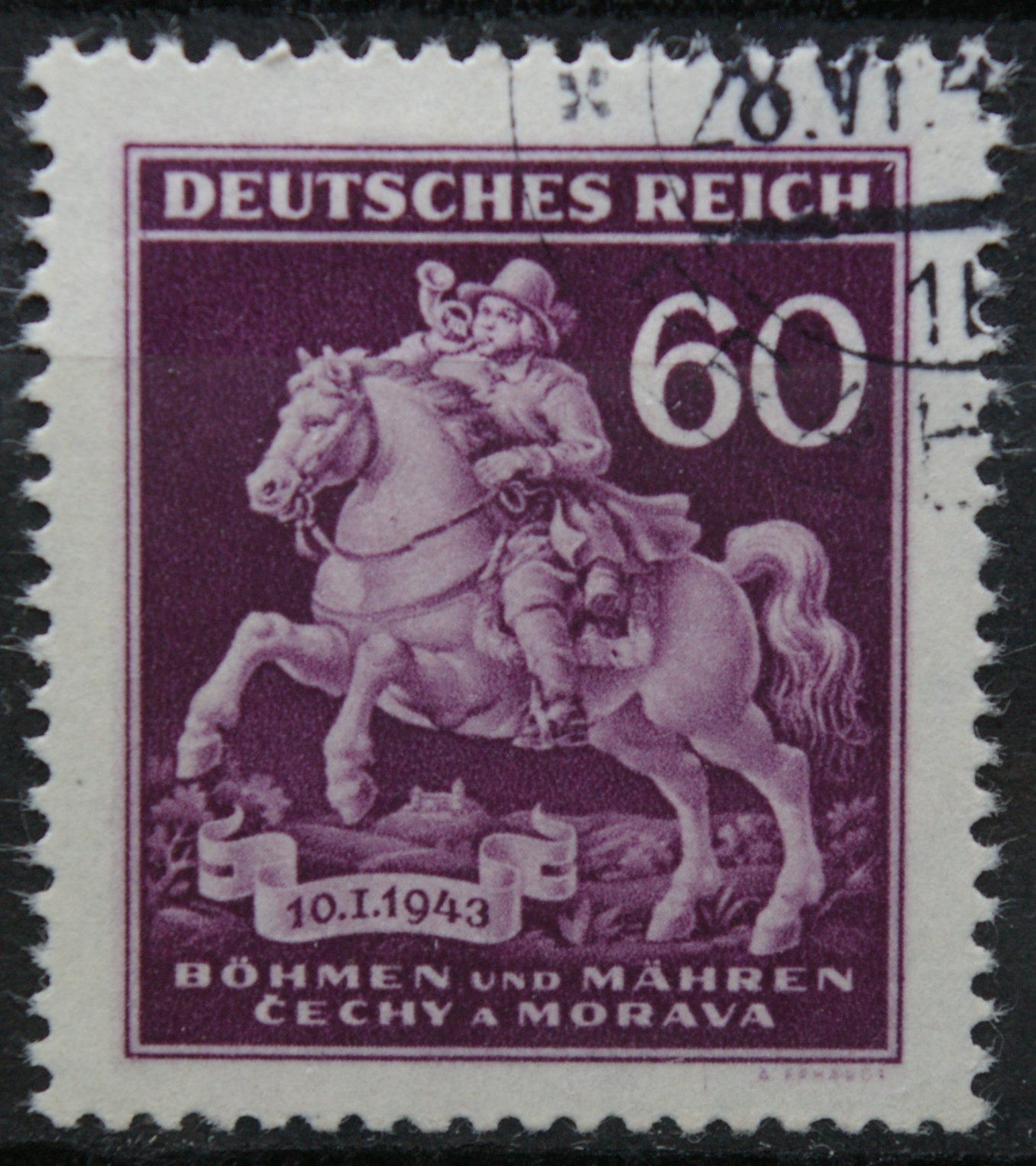 Vokietijos Reichas, Čekijos okupacija, MiNr 113 Used(O)