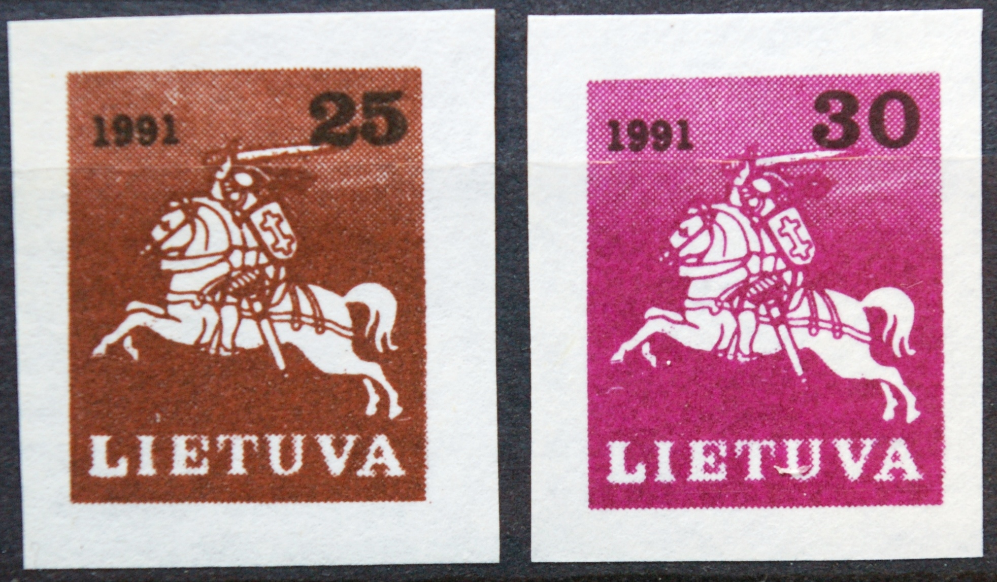 Lietuva, pilna serija MiNr 480-481 MNH**