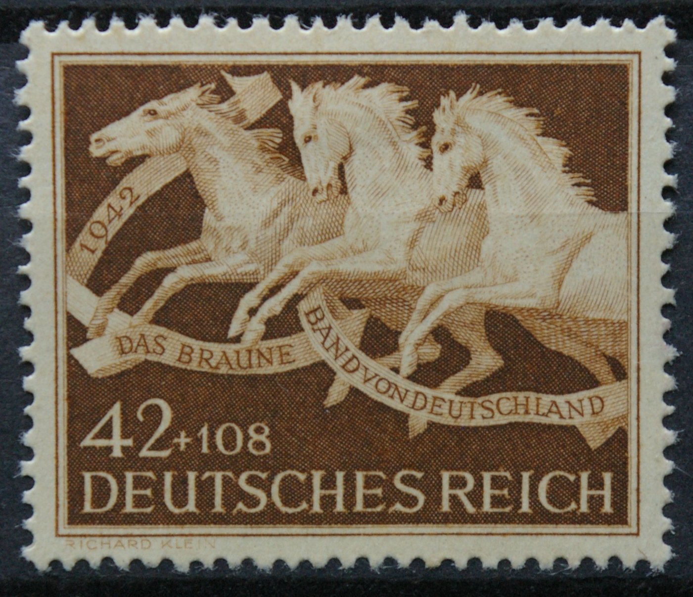 Vokietijos Reichas, MiNr 815 MH*