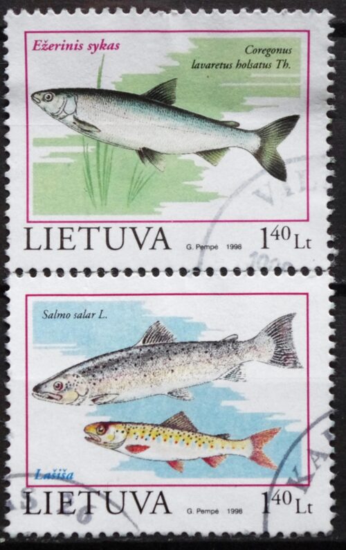 Lietuva, pilna serija MiNr 671-672 Used(O) V