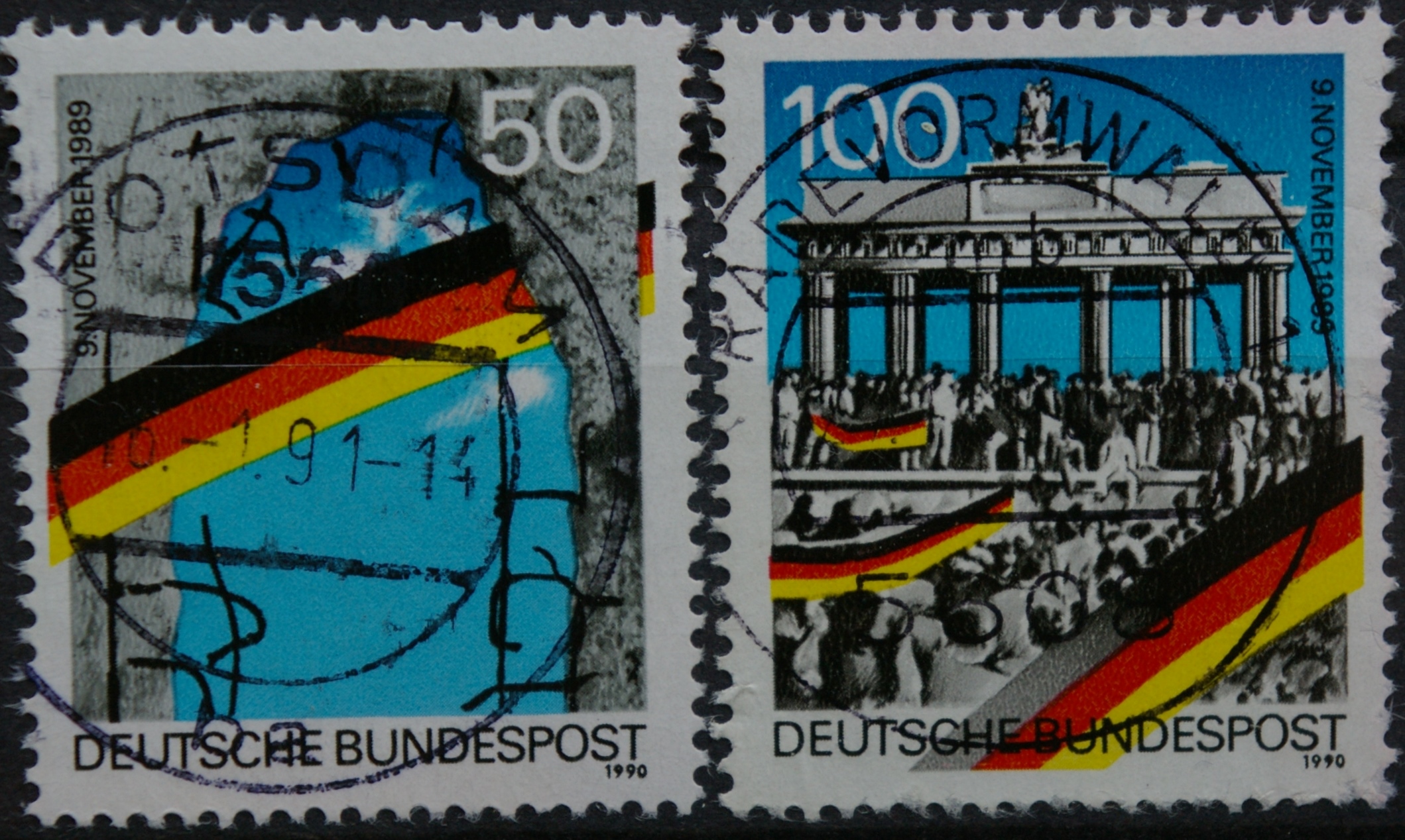 Vokietija, pilna serija, MiNr 1481I - 1482I Used (O)