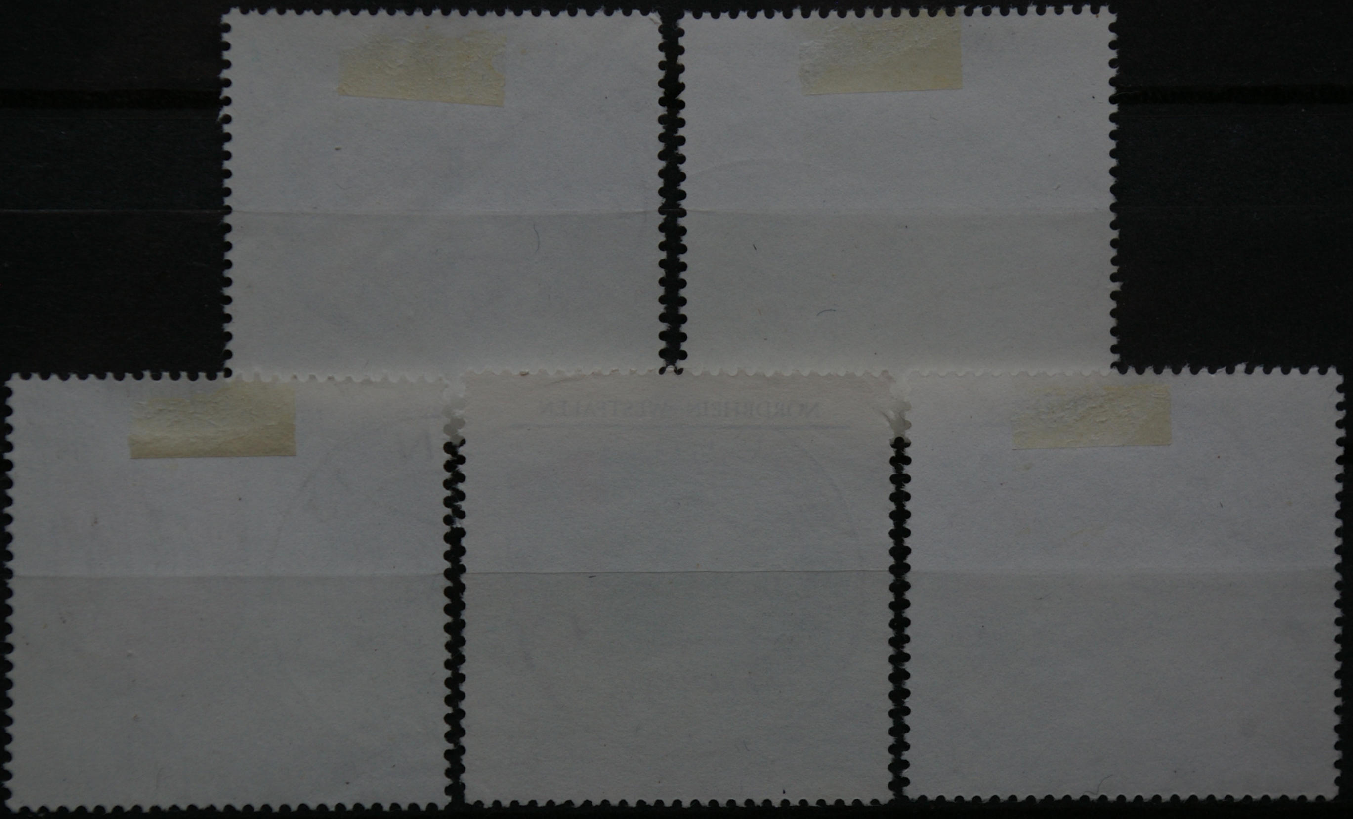 Vokietija, pilna serija, MiNr 1660-1664 Used (O)