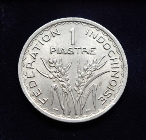 Prancūzijos Indokinija, 1 piastras 1947m E