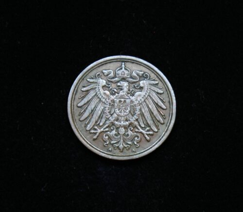 Vokietijos Imperija, 1 pfenigis 1914m-A