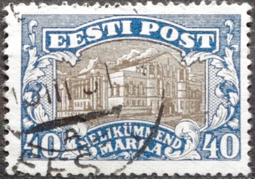 Estija, MiNr 62 Used (O) 2Vx1