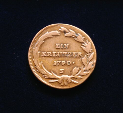 Austrija, 1 kreiceris 1790m-S
