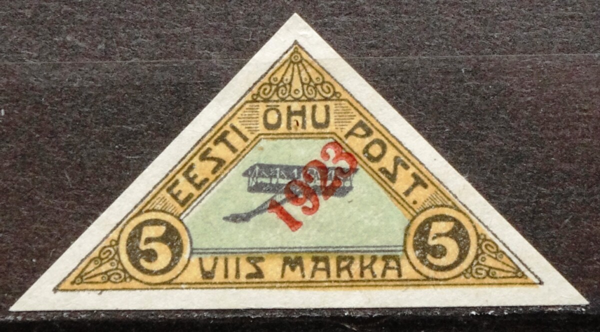 Estija, oro paštas, MiNr 41 MH* V