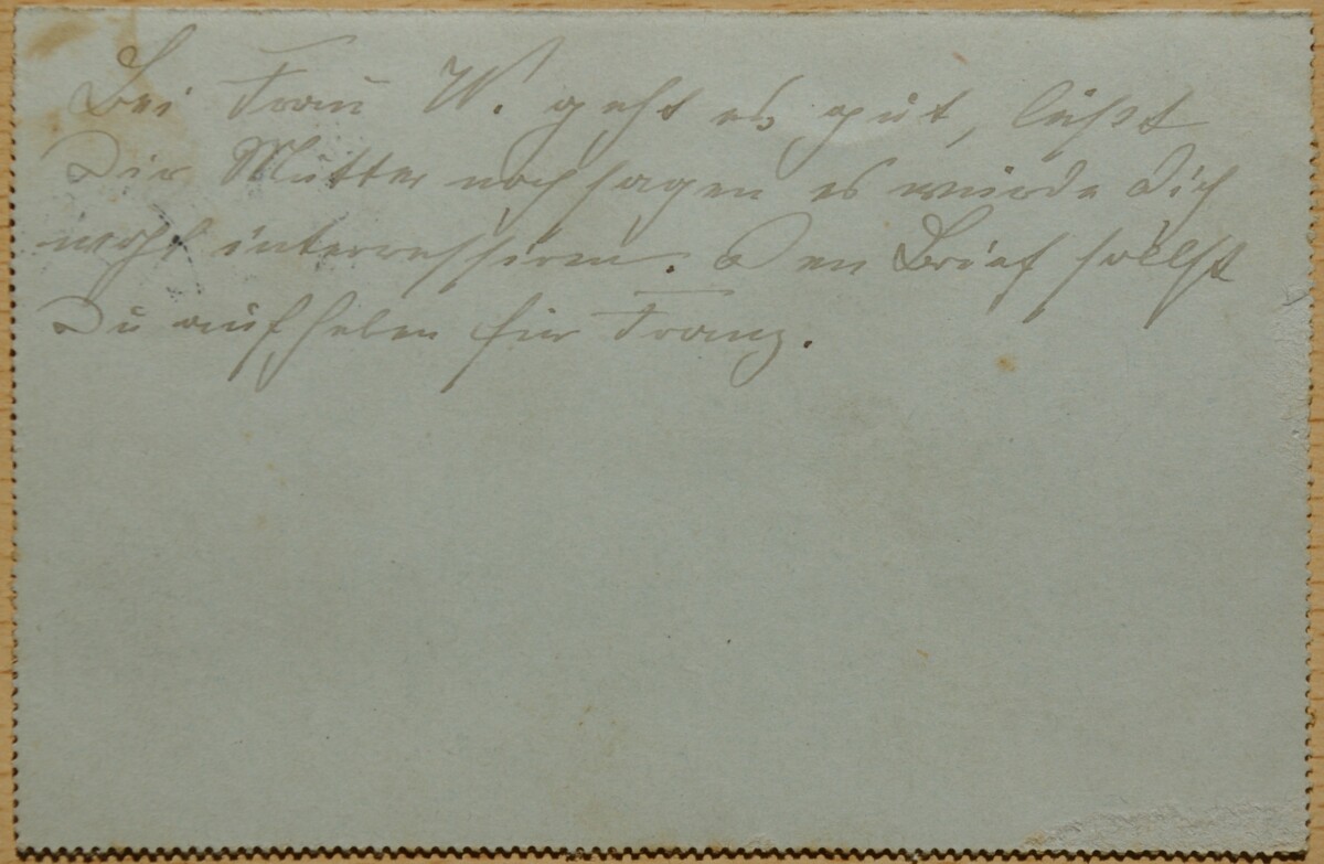 Vokietijos Reicho 1904m vokas/laiškas