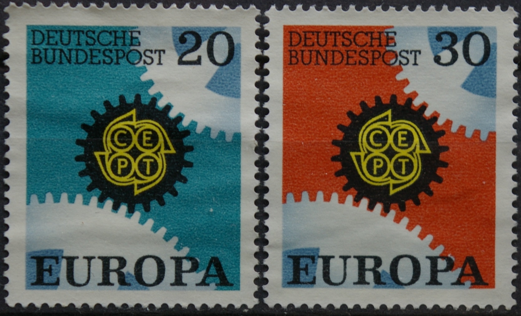 Vokietija, pilna serija MiNr 533-534 MNG(*)