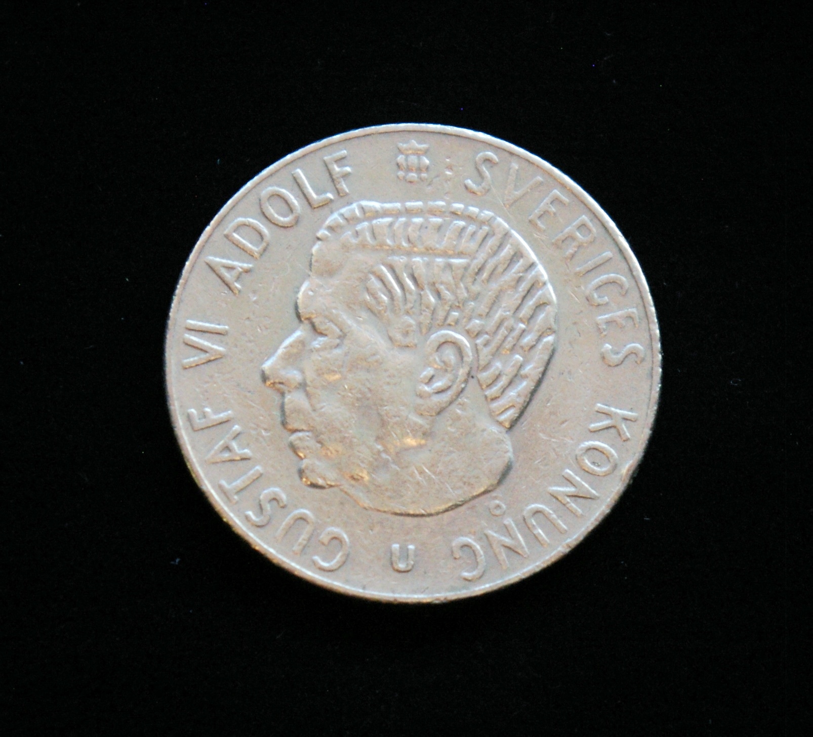 Švedija, 1 krona 1970m