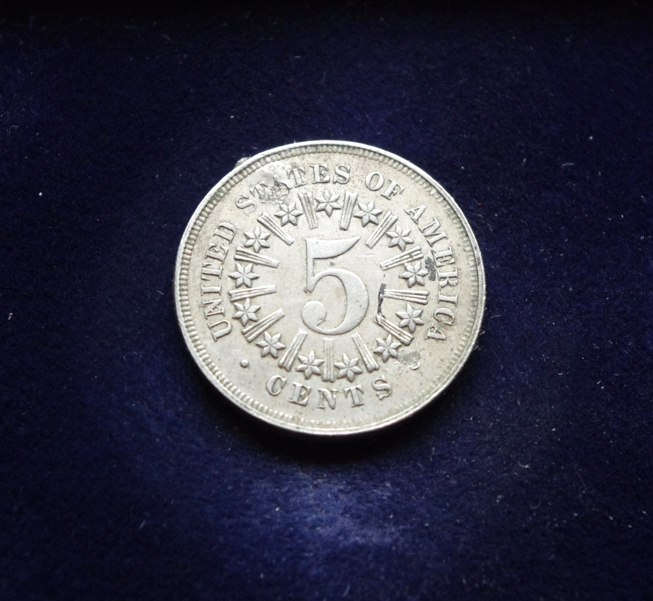 JAV, 5 centai 1866m E