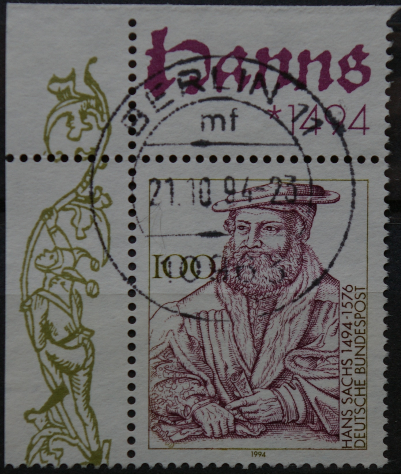 Vokietija MiNr 1763 Used(O)