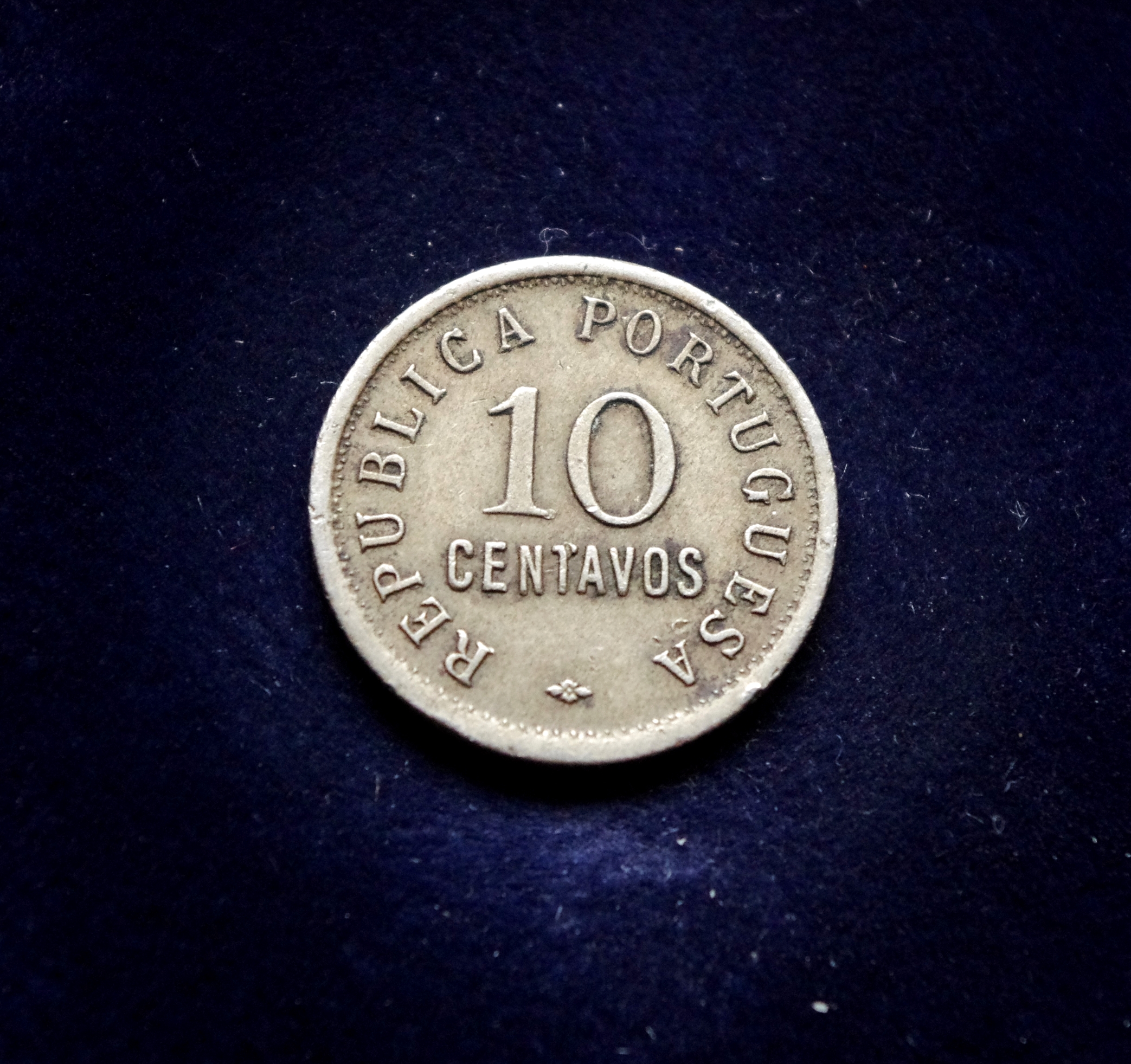 Angola, Portugalijos kolonija, 10 sentavų 1922m E