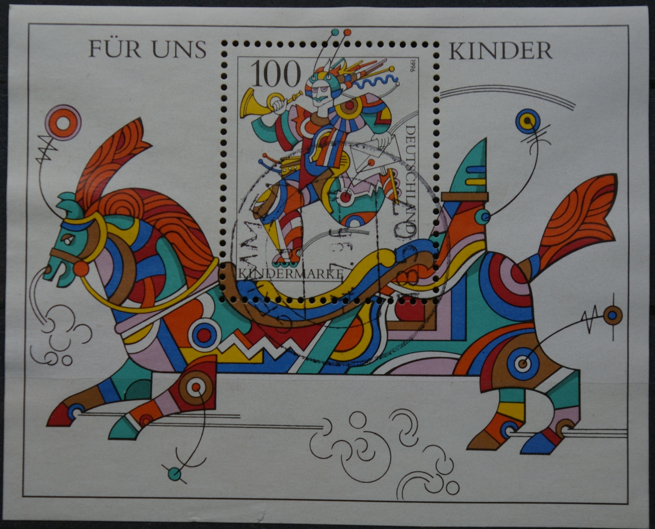 Vokietija, blokas Nr. 35 MiNr 1853 Used(O)