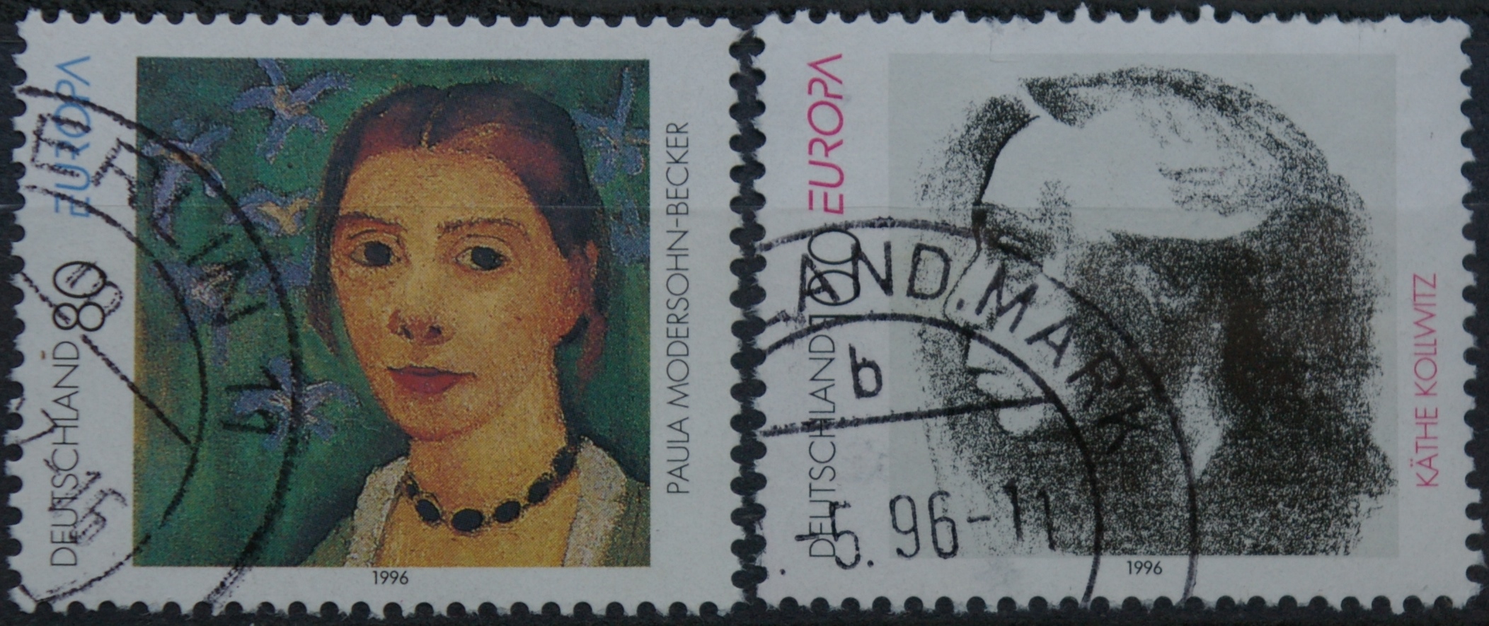 Vokietija, pilna serija MiNr 1854-1855 Used(O)