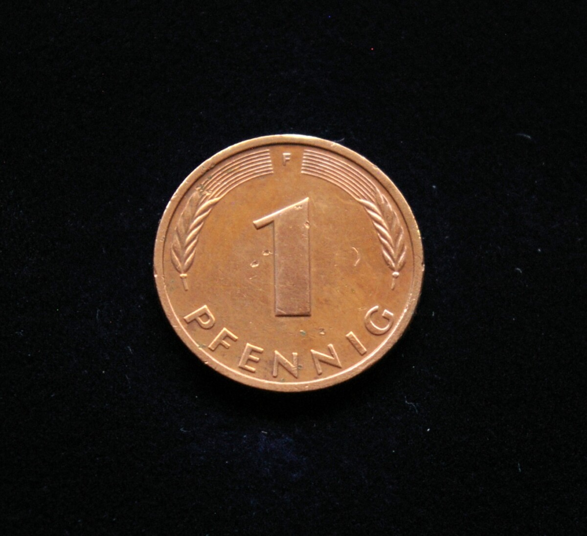 Vokietija, 1 pfenigas 1994m-F