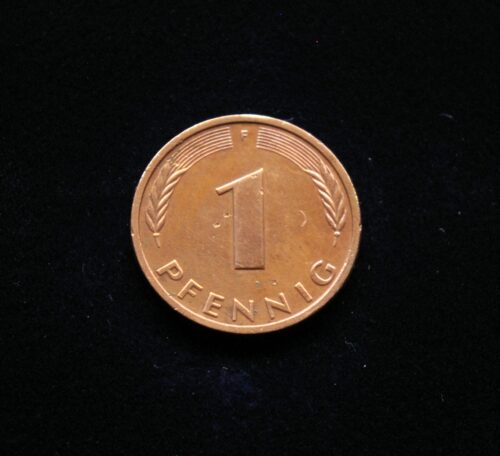 Vokietija, 1 pfenigas 1994m-F