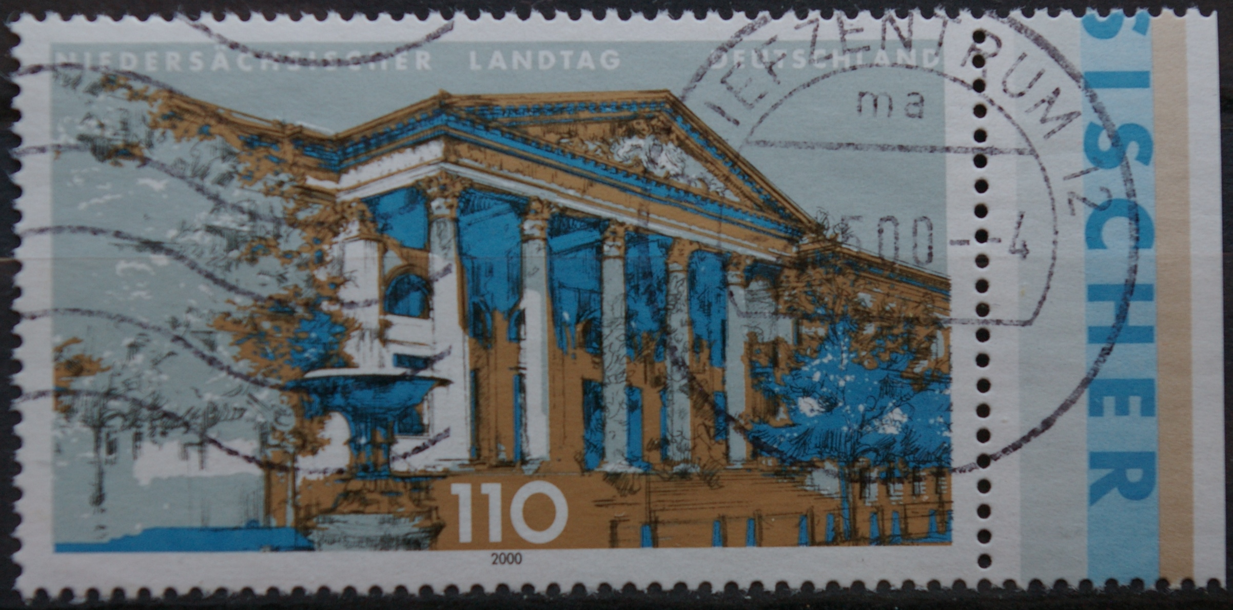 Vokietija MiNr 2104 Used(O)