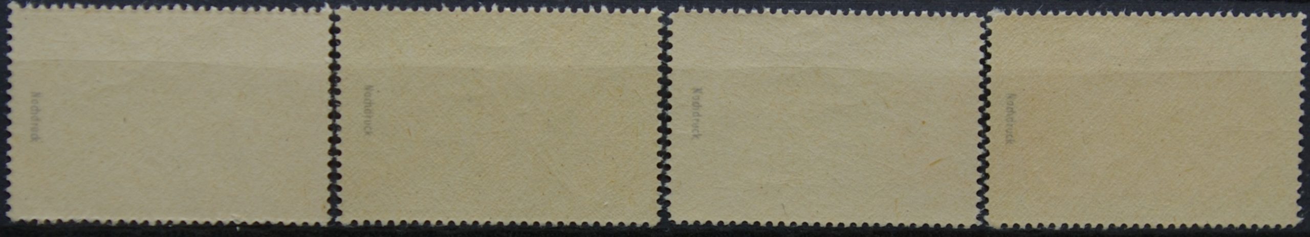 Vokietijos Reichas, pilna serija, MiNr 94-97 KOPIJOS