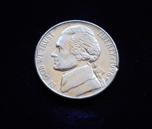 JAV, 5 centai 1996m-P