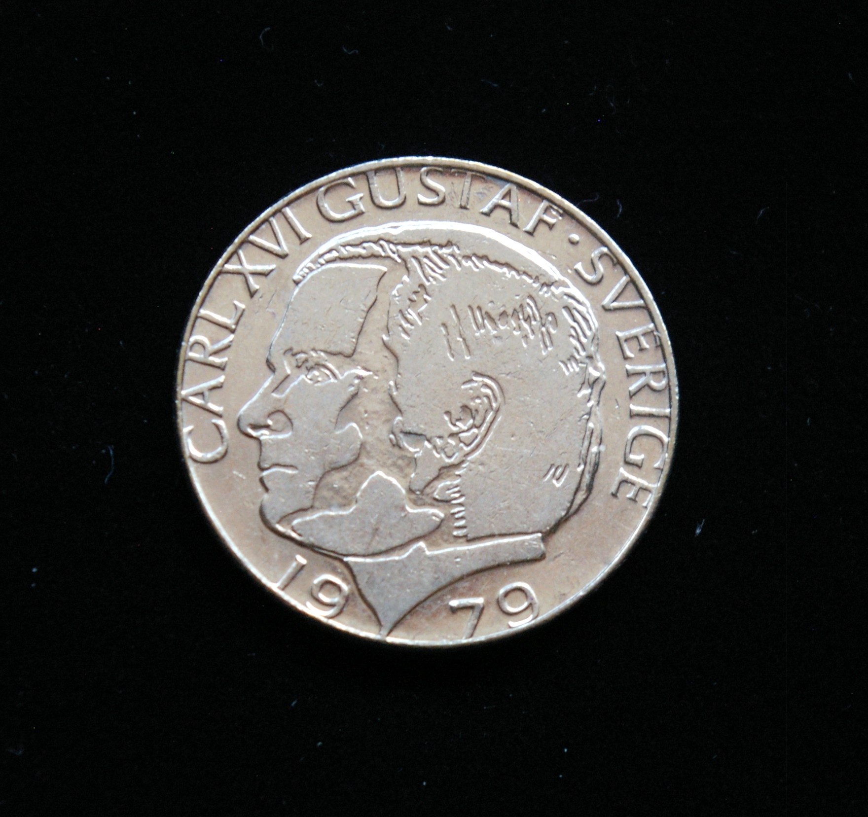 Švedija, 1 krona 1979m