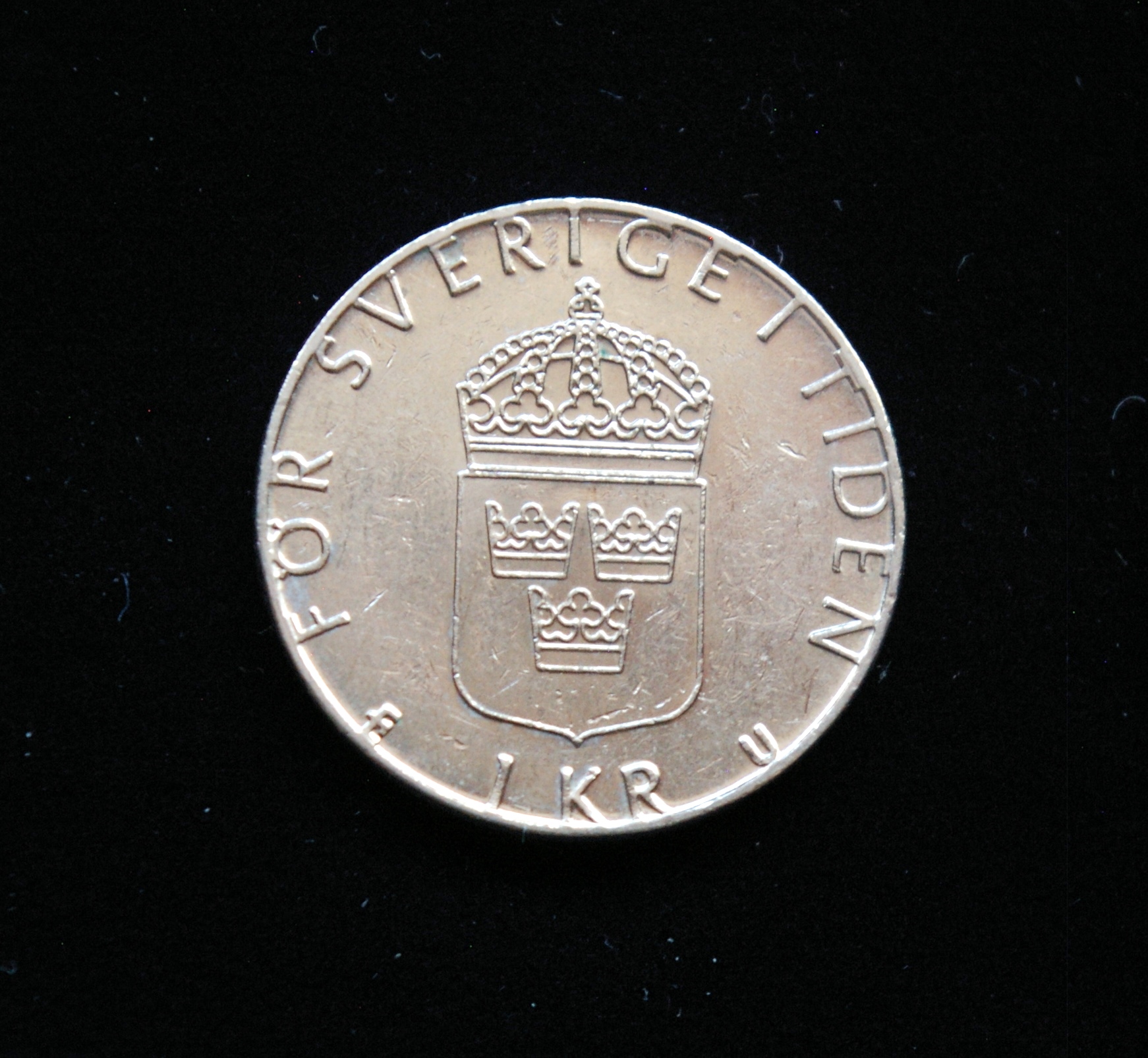 Švedija, 1 krona 1979m