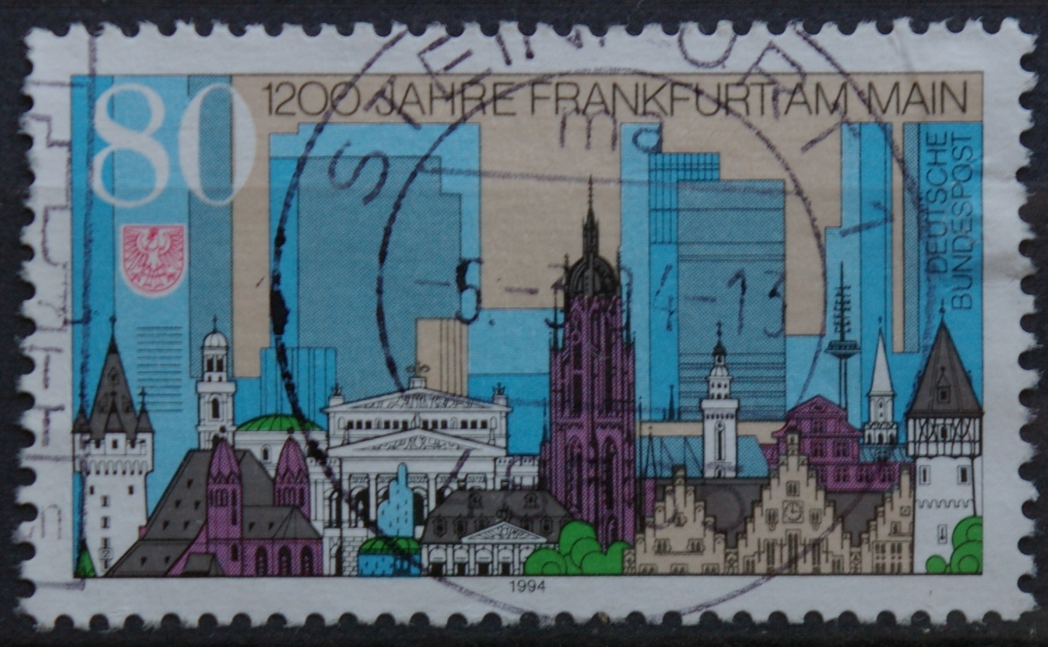 Vokietija MiNr 1721 Used(O)