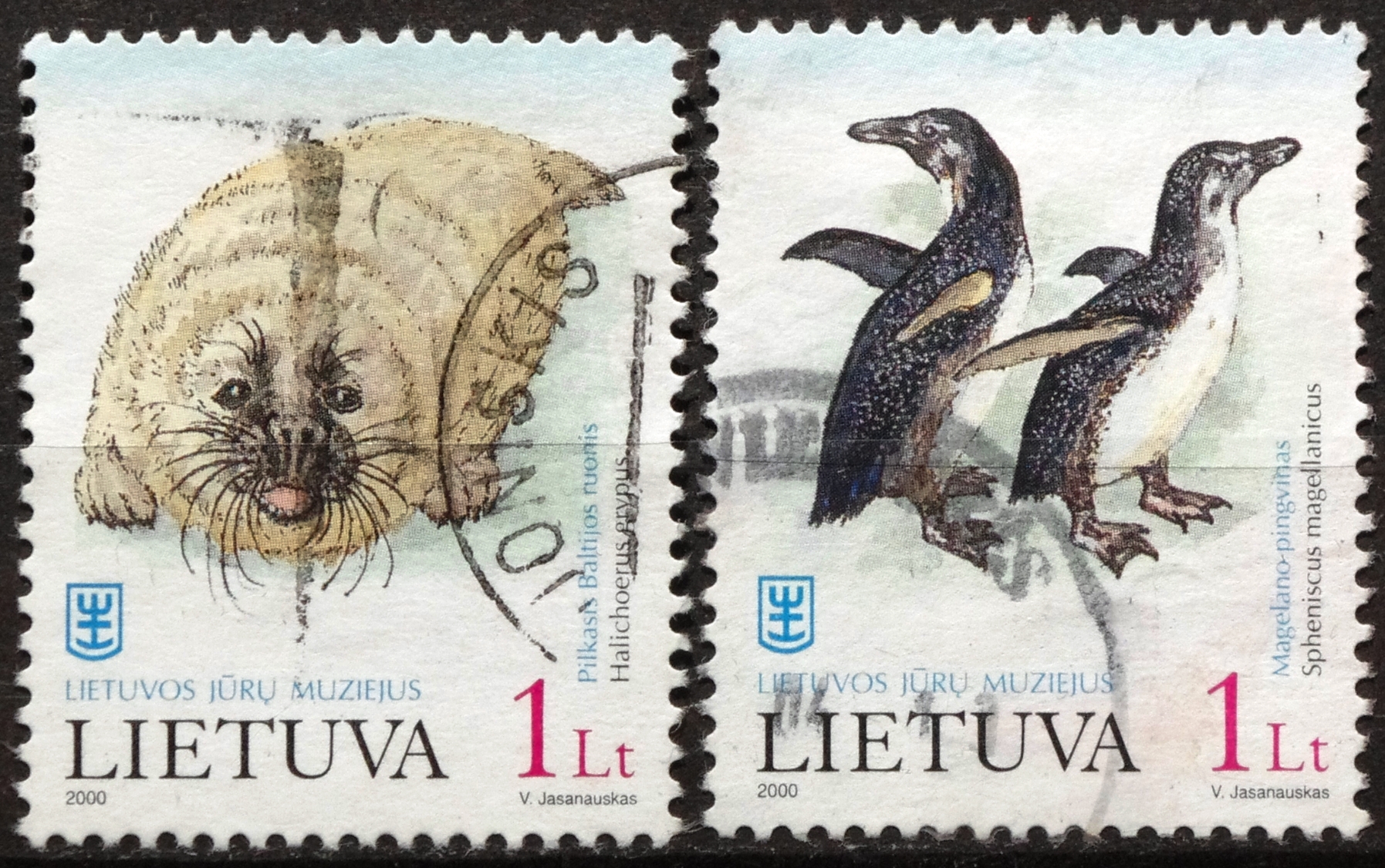 Lietuva, pilna serija MiNr 733-734 Used(O) V