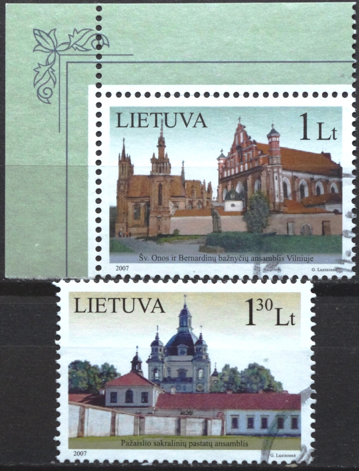 Lietuva, pilna serija MiNr 935-936 Used(O) V