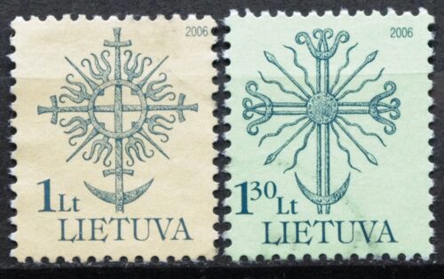 Lietuva, pilna serija, MiNr 907-908 Used(O) V