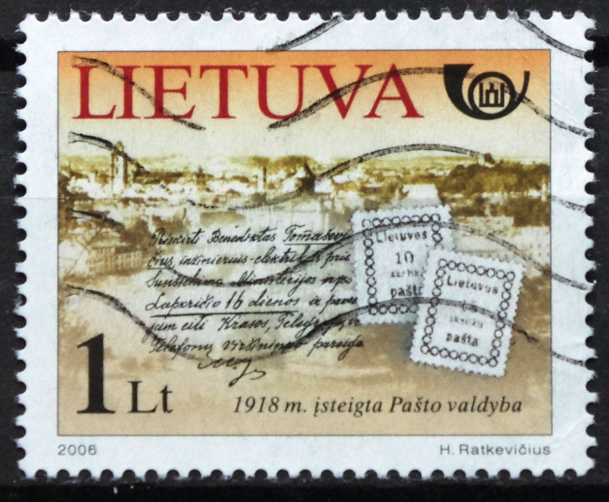 Lietuva MiNr 917 Used(O) V