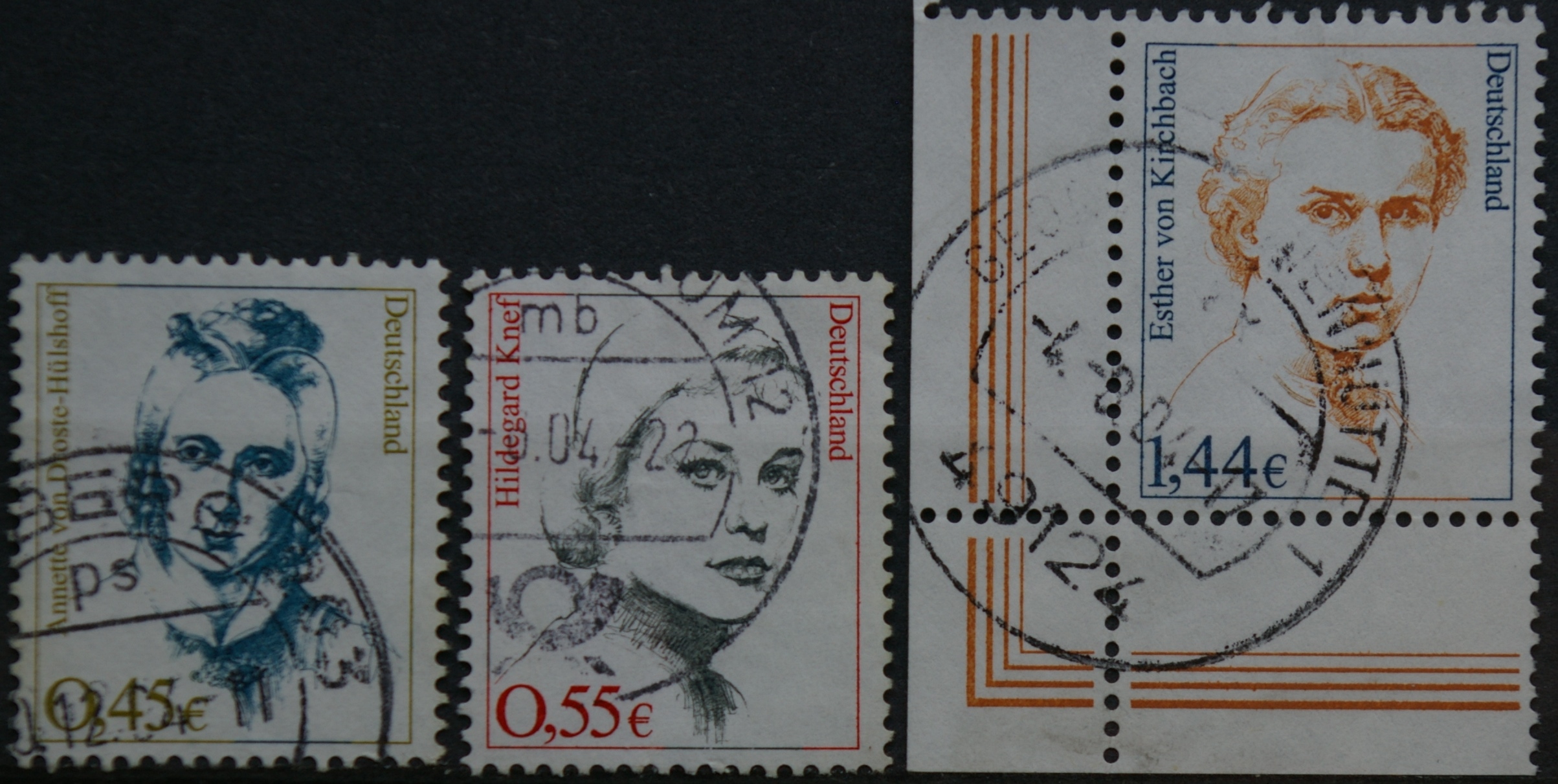 Vokietija, pilna serija MiNr 2295-2297 Used(O)