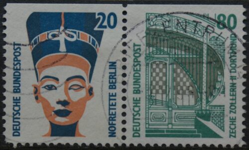 Vokietija pora W 95 MiNr 1398C/1342C Used(O)