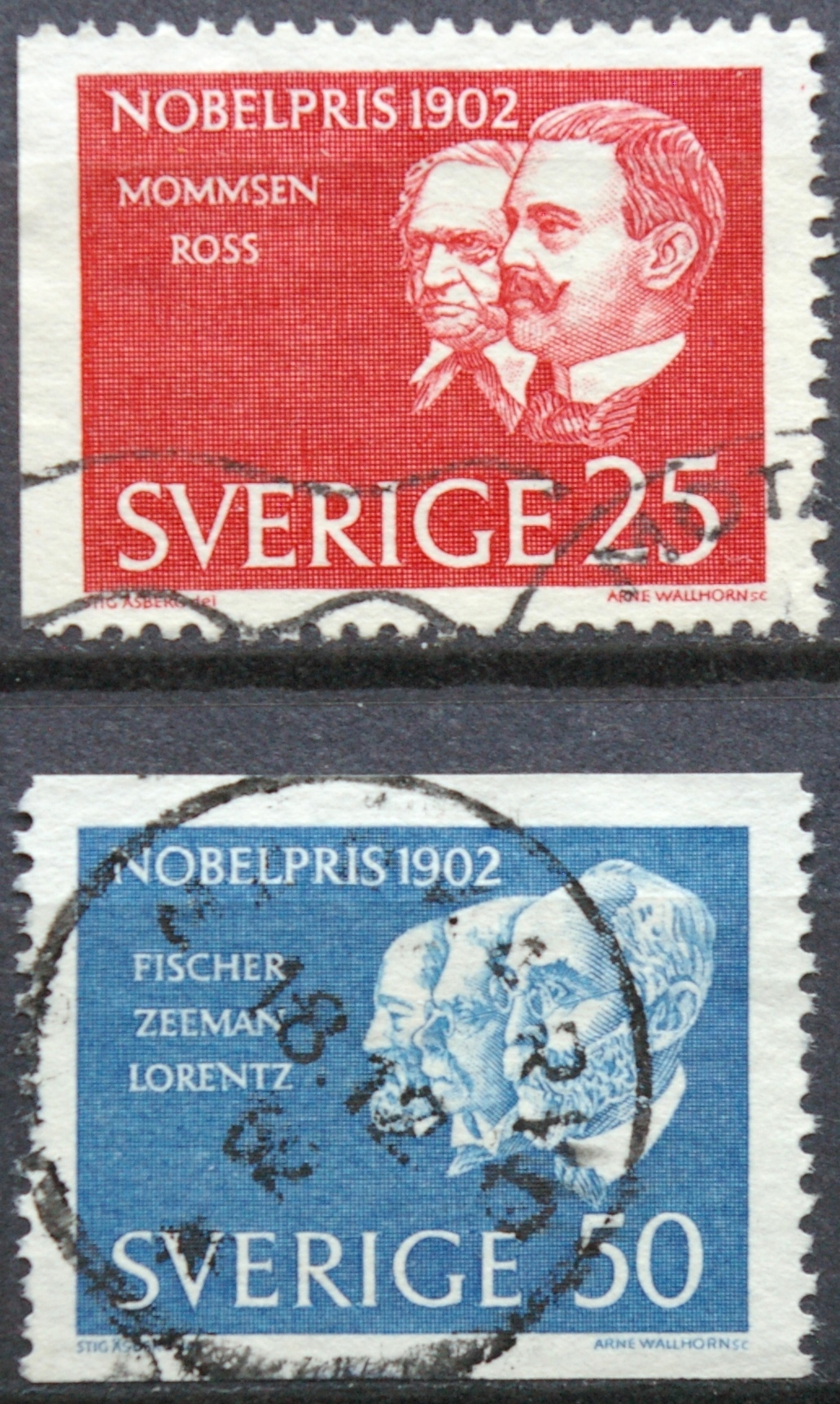 Švedija, pilna serija, MiNr 500Dl-501A Used (O)